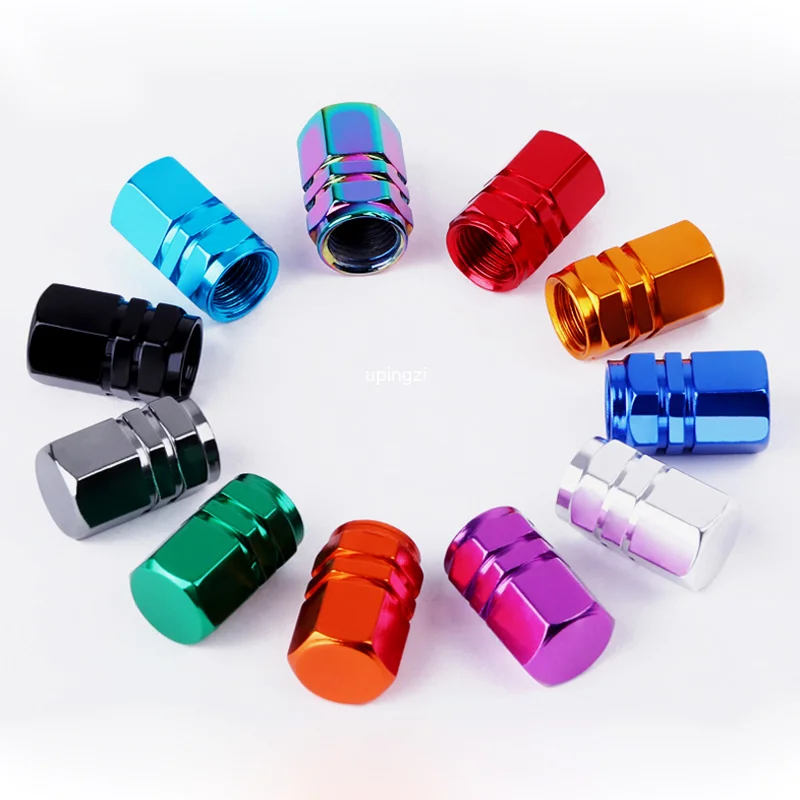 Motorcycle Valve Cover - 4 Buah Tutup Katup Ban Aluminium,