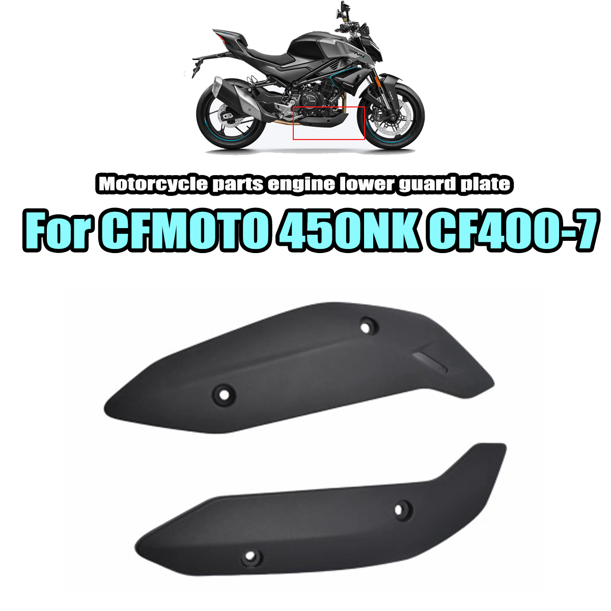 Motorcycle Engine Parts - Cocok untuk CFMOTO 450NK NK450 CF400-7