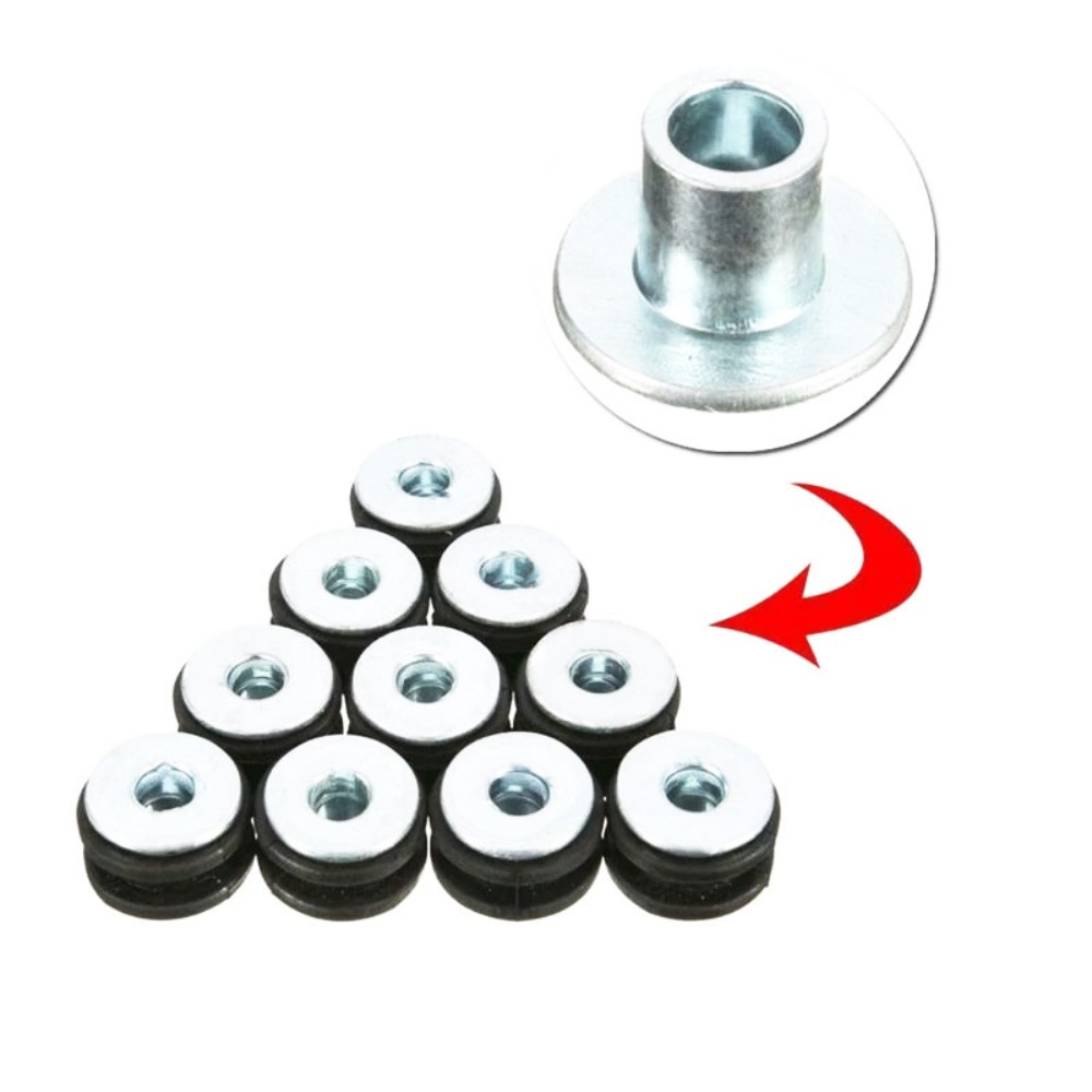 10pcs/20pcs Set Grommet Karet  - Motorcycle Gasket ulasan dan harga